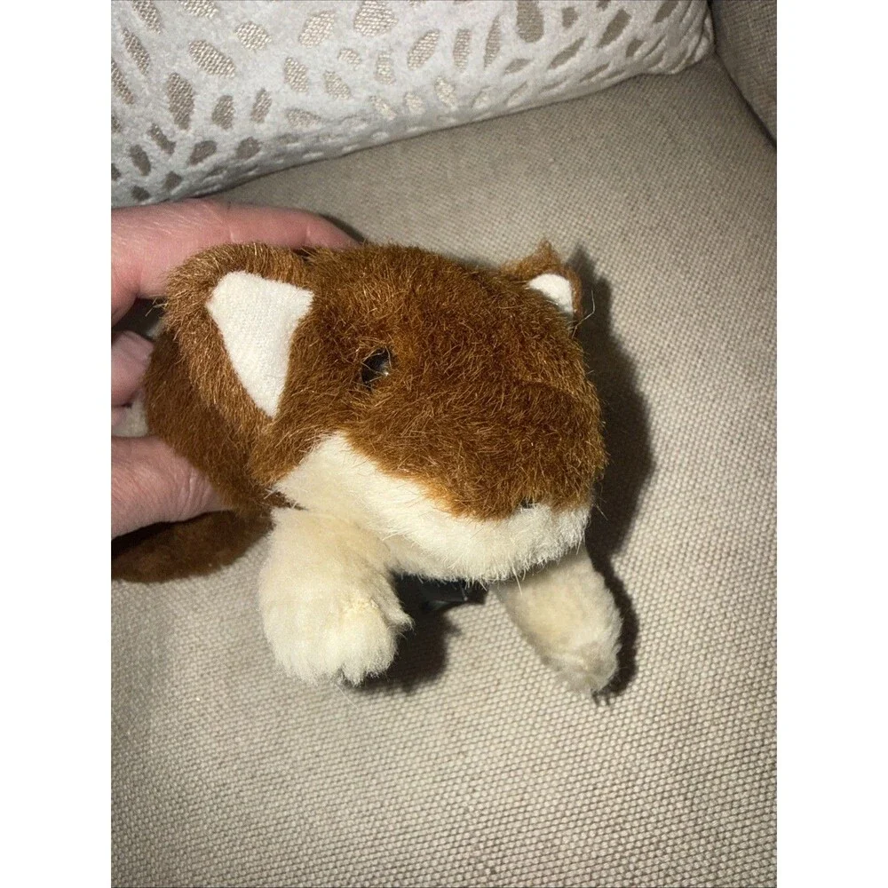 B J Toy Co. Inc.- Plush Squirrel Keychain- Hidden Stash Change Pocket Zipper 13”